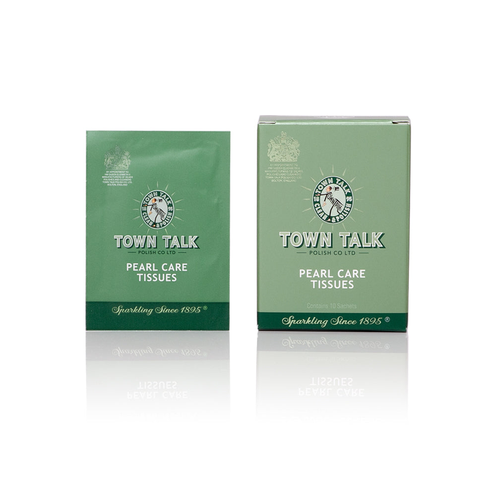 Town Talk Pearl Care Tissue Sachets and Box