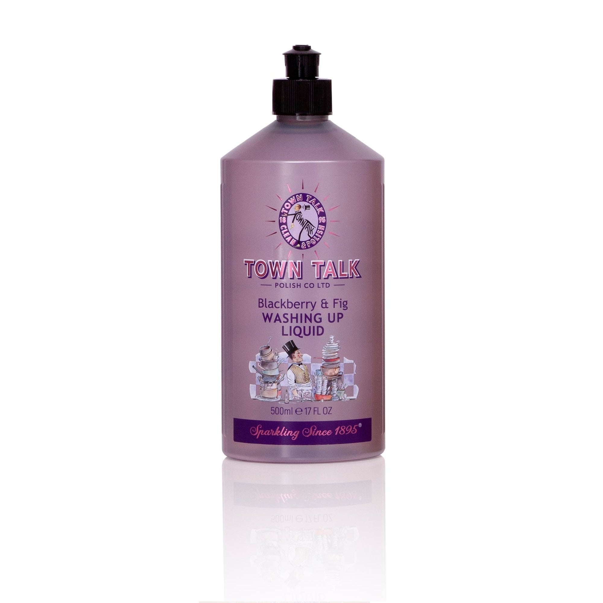Town Talk Polish Blackberry and Fig Washing Up Liquid 500ml Bottle