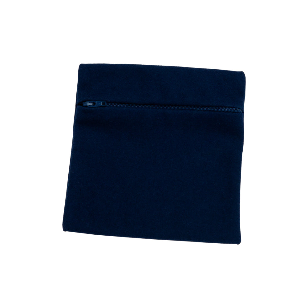Town Talk Anti-Tarnish Silver Storage Zipped Bag 15x15cm in Dark Blue